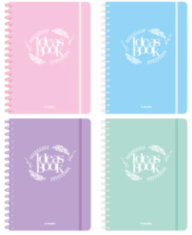 NOR PAC CUADERNO A5 MIXTO REMOV. POLIP. FOREVER x 90hjs RY y LS