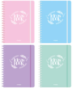 NOR PAC CUADERNO A5 MIXTO REMOV. POLIP. FOREVER x 90hjs RY y LS