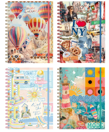 NOR PAC CUADERNO A5 MIXTO REMOV LIVELY x 90hjs RY y LS