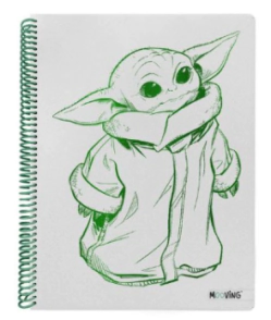 CUADERNO MOOVING UNIVERSITARIO STAR WARS x 80hjs RY