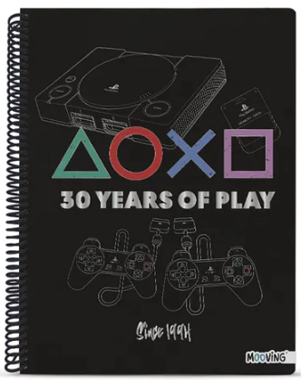 CUADERNO MOOVING UNIVERSITARIO PLAYSTATION x 80hjS RY