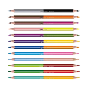 LAPICES COLOR FILGO BICOLOR x 12