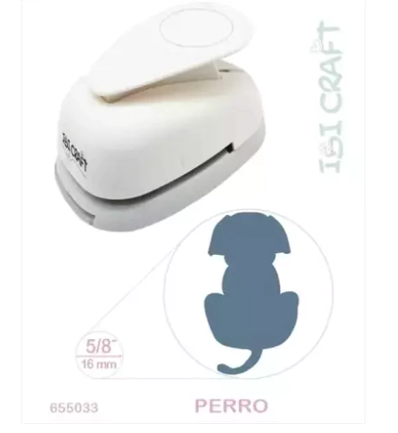 IBI CRAFT PERFORADORA ARTISTICA 16mm 3/4" PERRO
