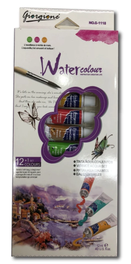 ACUARELA GIORGIONE PROFESIONAL EN POMO 12ml x 12u