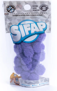 POMPONES SIFAP DE FELPA COLOR de 20mm x 20u