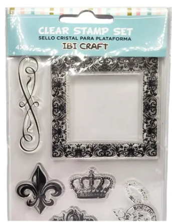 IBI CRAFT SELLO SILICONADO CRISTAL 4x8" QUEEN