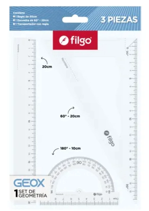 SET GEOMETRICO FILGO GEOX x 3pzs