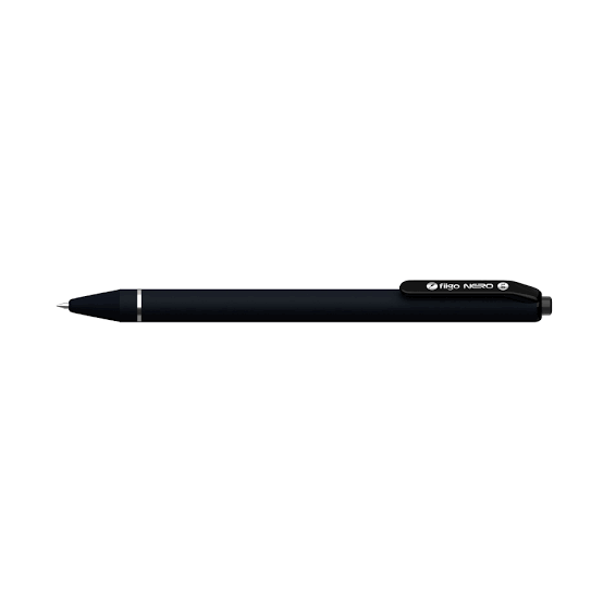 BOLIGRAFO FILGO NERO 1.0 RETRACTIL NEGRO