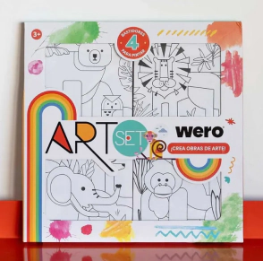 WERO ART SET - 4 BASTIDORES