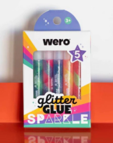 WERO GLITTER GLUE SPARKLE x 5un