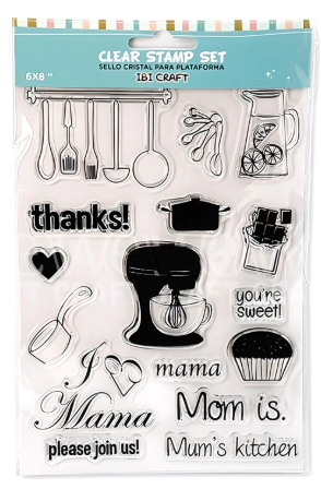 IBI CRAFT SELLO SILICONADA CRISTAL 6x8" COOKING