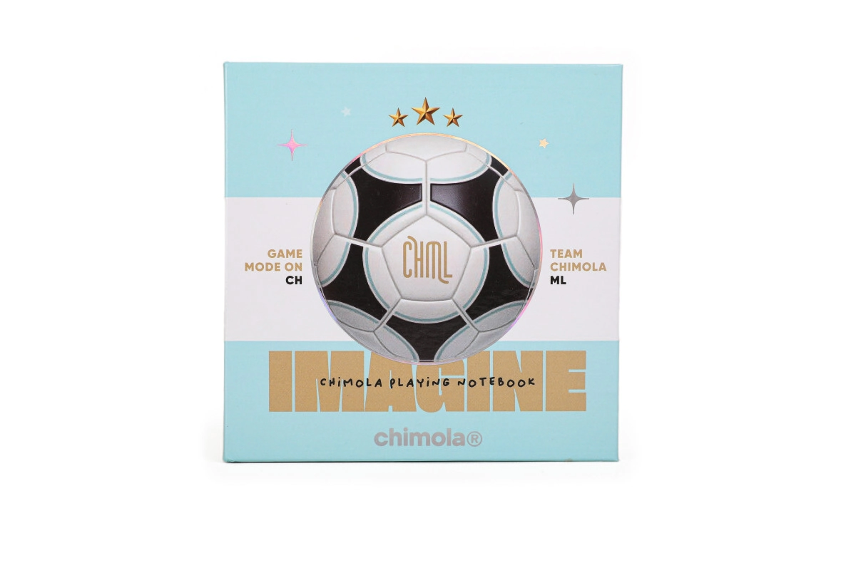 CHIMOLA PLAYING NOTEBOOK FUTBOL