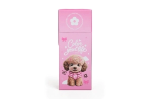 CHIMOLA SET DE ESCRITORIO + MARCADORES x 24 + POODLE