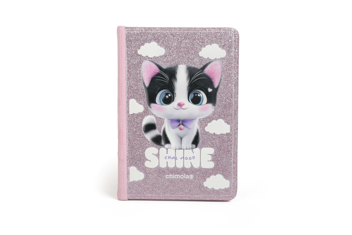 CHIMOLA LIBRETA CRISTAL A5 CAT