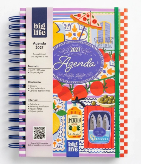 AGENDA PPR 2027 10x15 DOLCE VITA D/P/P