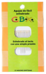 CBX AGUJAS FACIL ENHEBRADO x 12u