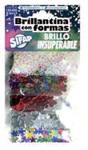 BRILLANTINA SIFAP C/FORMAS BRILLO INSUPERABLE x 5u