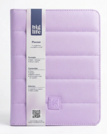 PLANNER PPR 19x24 PERPETUA PUFFER 1 DIA POR PAGINA