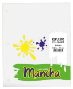 REPUESTO DIBUJO MANCHA N&ordm;3 x 8hjs
