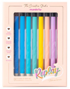 BOLIGRAFO FW REPLAY BORRABLES GEL TIMELESS x 9u