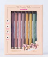 BOLIGRAFO FW REPLAY BORRABLES GEL TERRA x 9u