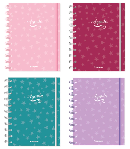 NOR PAC AGENDA 5061 N�8 DIA T/D ETERNITY PASTEL ESPIRAL 2027