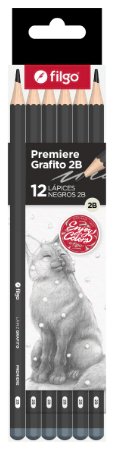 LAPIZ GRAFITO FILGO GRADUACION PREMIERE 2B x 12u