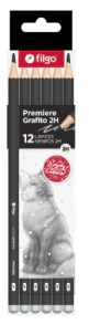 LAPIZ GRAFITO FILGO GRADUACION PREMIERE 2H x 12u