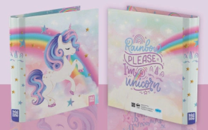 CARPETA PPR 3x40 DISE&Ntilde;O 1 UNICORNIO