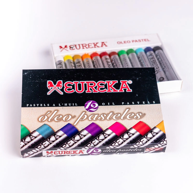 EUREKA OLEOS PASTEL x 12u SURTIDOS