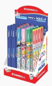 BOLIGRAFO SIMBALL BORRABLE GENIO MAX EXTRA DURACION