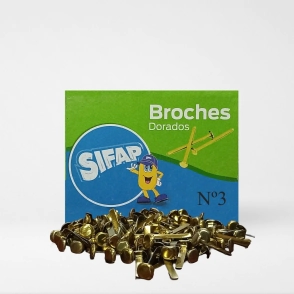 BROCHES DORADOS SIFAP