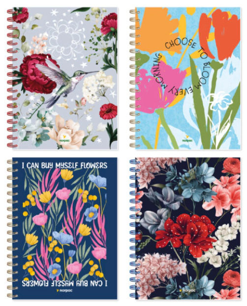 NOR PAC CUADERNO A4 x 90hjs RY CON STIKERS