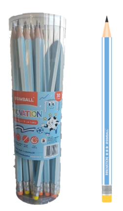 LAPIZ GRAFITO SIMBALL MUNDIAL TUBO HB x 30u