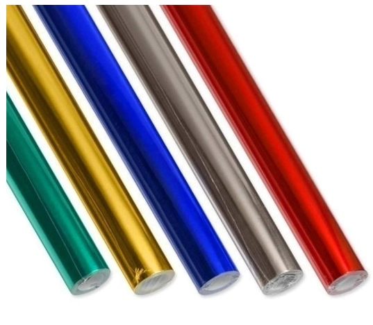 PAPEL METALIZADO LUMA 5mts x 40cm PLATA