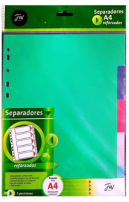 SEPARADOR FW A4 PP COMERCIAL