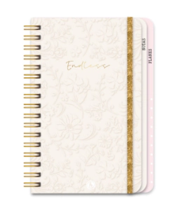 CUADERNO RY 14x20cm DELUXE GRATITUD x 96hjs PAPEL BOOKCEL