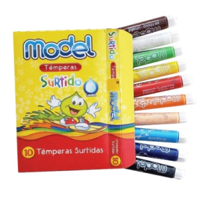 TEMPERA MODEL x 10u SURTIDA
