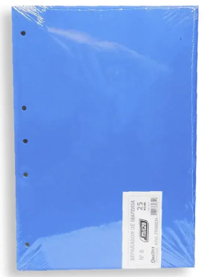 SEPARADOR MIL 28 CART SURTIDO N�5 x 10hjs