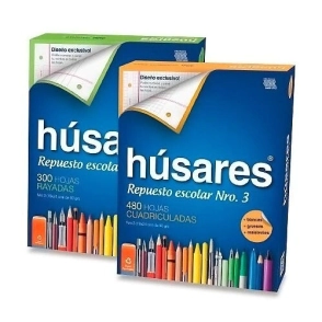 REPUESTO HUSARES Nº3 x 480hjs CD 90gr