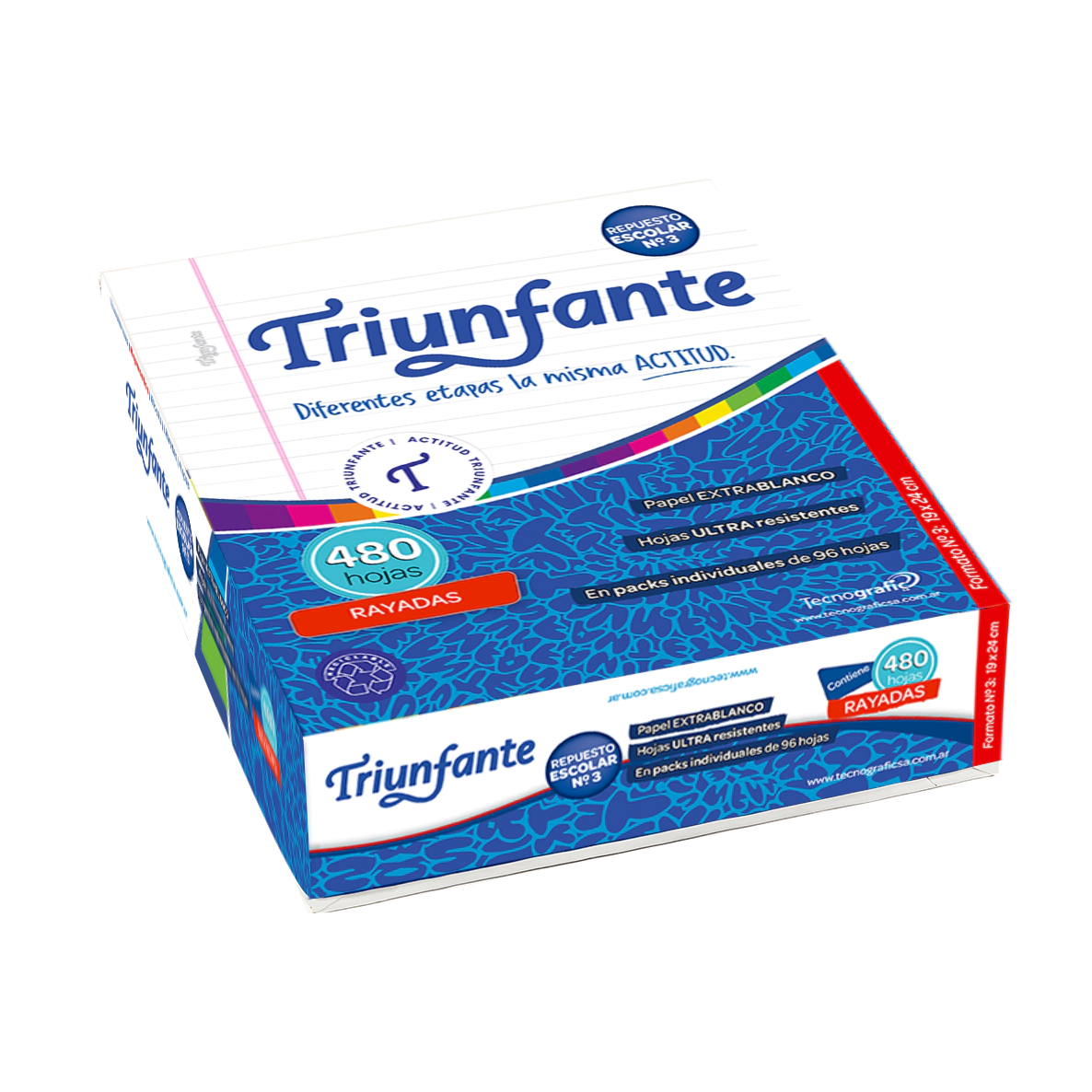 REPUESTO TRIUNFANTE N*3 x 480hjs RY