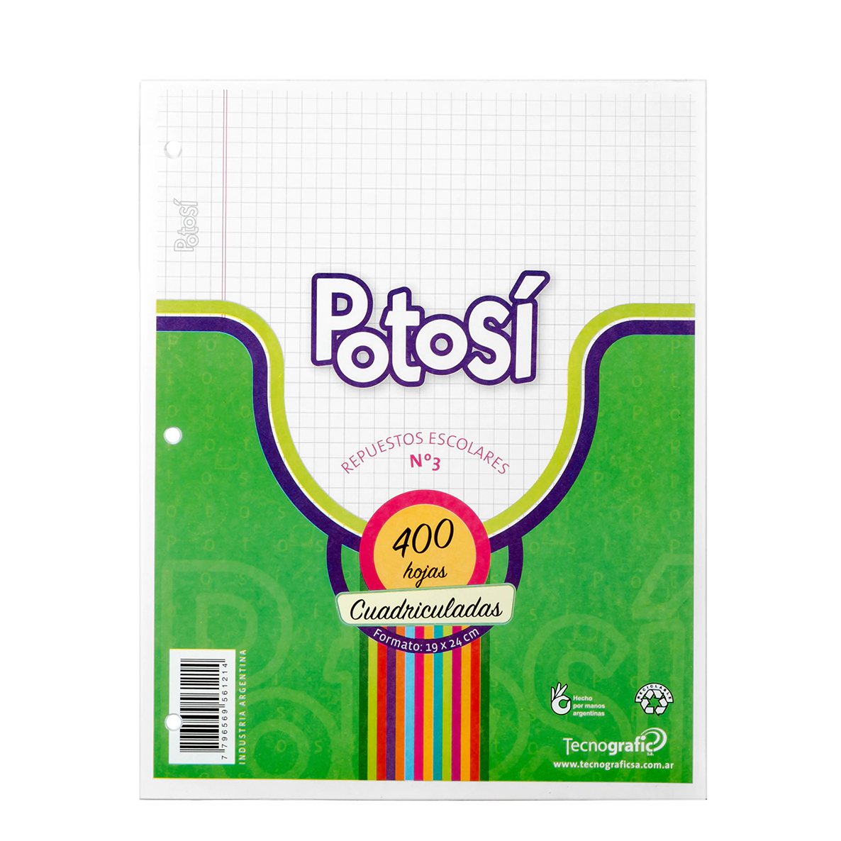 REPUESTO POTOSI N*3 x 400hjs RY