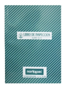 NOR PAC 729 LIBRO INSPECCION ( Ley 8015 )