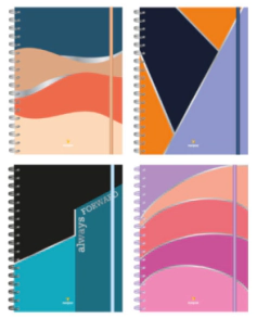 NOR PAC CUADERNO REMOVIBLES GENDERLESS A4 x 90hjs RY - LS - COLOR