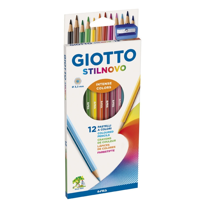 LAPICES COLOR GIOTTO STILNOVO x 12L