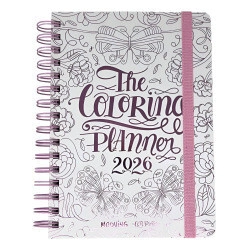 AGENDA MOOVING 2026 15x21 S.V. THE COLORING PLANNER BY CAR PINTOS