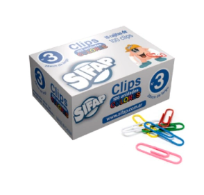 CLIPS SIFAP N*3 FORRADO x 100u