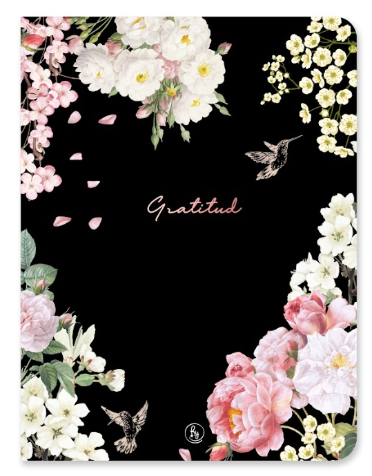 CUADERNO RY 17x23cm SET x 2u DELUXE GRATITUD x 32hjs BOOKCEL