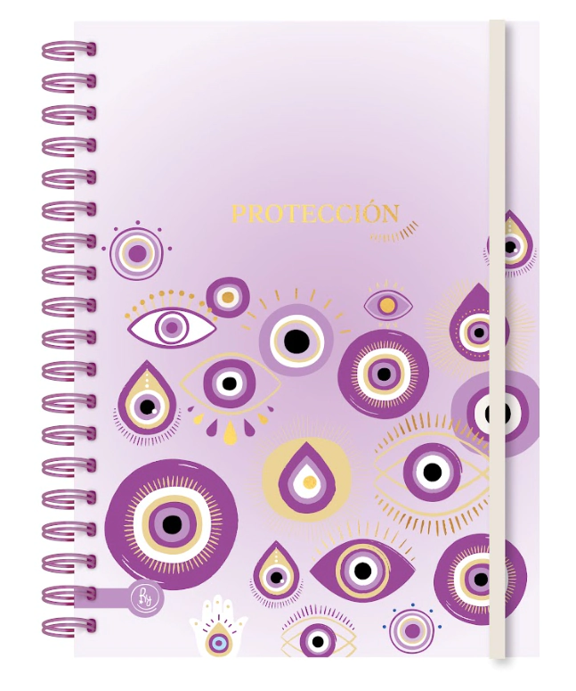CUADERNO RY 15x21cm UNIVERSO ENERGIA x 80hjs RY NAT