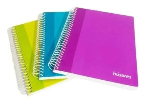 CUADERNO HUSARES 16x21 TRENDY T/D x 120hjs CD